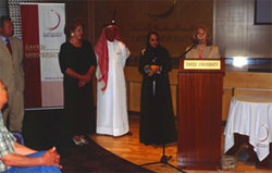 Interkultureller Dialog: Deutschland - Abu Dhabi, Vortrag Dr. Sylvia Ortlieb Zayed Universität